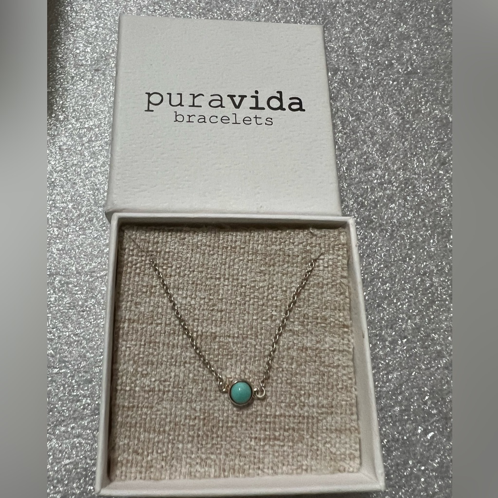 Pura Vida Brand Stirling Silver 925 Stamped Bracelet Nwt In Original Box 25$